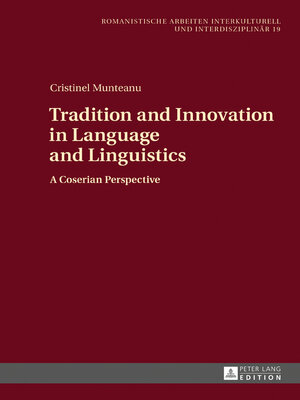 cover image of Tradition and Innovation in Language and Linguistics